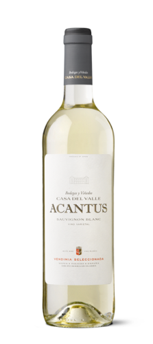 Acantus blanc 75cl.